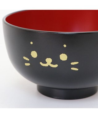 Mother garden しろたん 汁椀 顔ぼん《小》 300mL 電子レンジ対応 食洗器対応 日本製 -