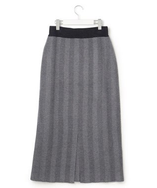 J.PRESS YORK STREET 【WOMEN】ヘリンボーンタイトスカート グレー系3