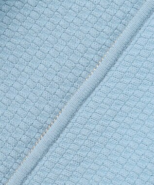 J.PRESS MEN ハイツイストリンクス  フルジップニットカーディガン サックスブルー系