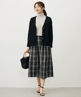 J.PRESS LADIES L 【人気のため新色追加】PRINCE タートルネック ニット トップベージュ系