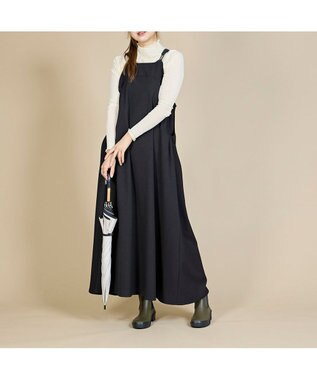 MODE ET JACOMO <carino>【レイン対応】サイドゴアレインブーツ カーキ