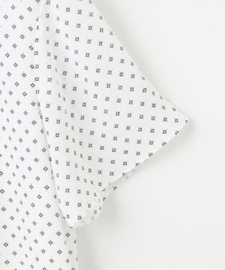 J.PRESS LADIES L 幾何プリント カットソー ホワイト系5