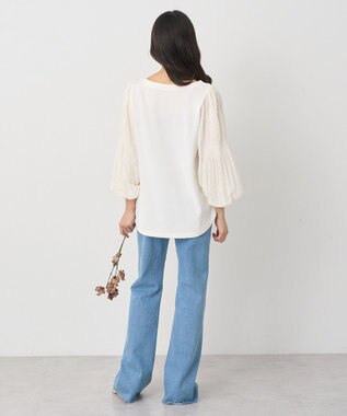 earth music&ecology マジョリカプリーツプルオーバー Off White