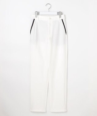 23区GOLF 【WOMEN】ハイゲージスムースパンツ ストレッチ ホワイト系