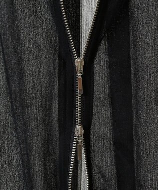 Green Parks チュールブルゾン Black