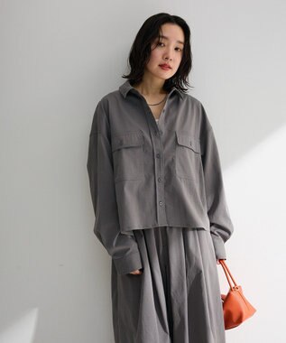 Green Parks ワークシャツジャケット Gray