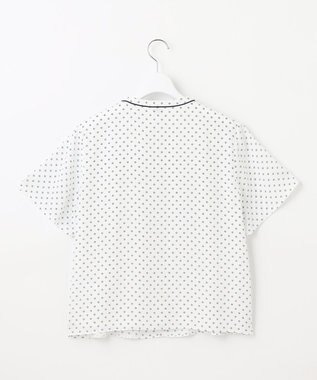 J.PRESS LADIES L 幾何プリント カットソー ホワイト系5