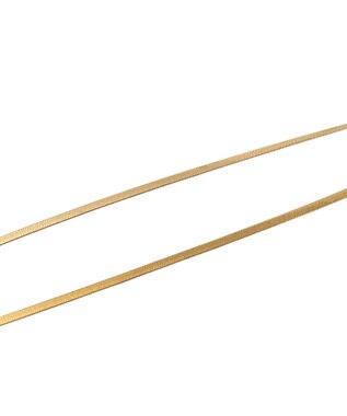 AMERICAN HOLIC ステンレス　シンプルチェーンネックレス Gold