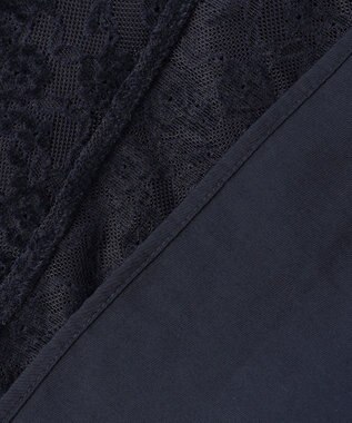 組曲 KIDS 【110-140㎝】スノウレース ワンピース ネイビー