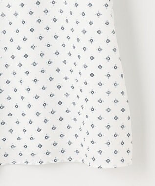 J.PRESS LADIES L 幾何プリント カットソー ホワイト系5