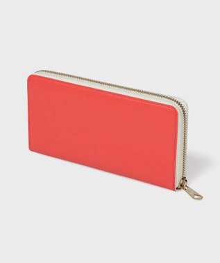 Paul Smith サプルレザー 長財布 コーラル