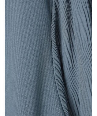 Green Parks マジョリカプリーツプルオーバー Sax