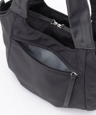 Y'SACCS ふんわりラウンド2WAYトート Mサイズ ブラック