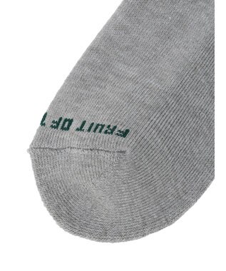 Green Parks ■ＦＲＵＩＴ　ＯＦ　ＴＨＥ　ＬＯＯＭ　３Ｐロゴ刺繍ソックス Mix