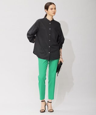 ICB 【洗える】 シェルタリングドライオックス スティックパンツ コバルトグリーン系