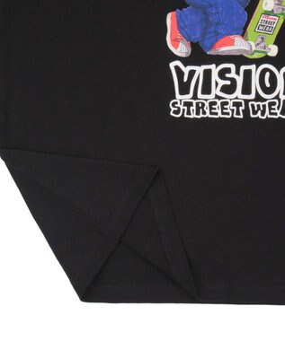 WEGO 【ユニセックス着用ITEM/MLサイズ展開】別注VISIONベアグラフィックT（SS） ブラック