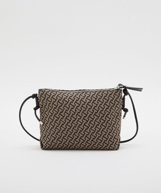 IACUCCI 【予約】モノグランマ ポーチSD JACQUARD/RUGA ブラック