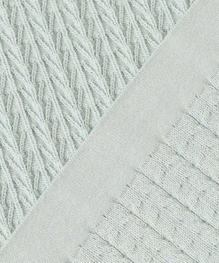 JOSEPH HOMME ドライコットンリンクス　半袖ニット スカイブルー系