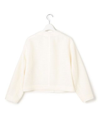 23区 【Oggi5月号掲載】サマーツイード ジャケット アイボリー系