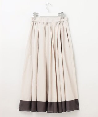 自由区 【UVケア・接触冷感・洗える】シアータック スカート ベージュ