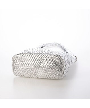 UNBILLION カシュカシュ cachecache / メタリックメッシュワンショルダー シルバー