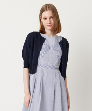 TOCCA 【接触冷感・UV90%以上カット・洗える】BALOON カーディガン ネイビー系