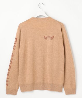 PW CIRCULUS 【MEN】LEOPARD ジャガードニット ベージュ系