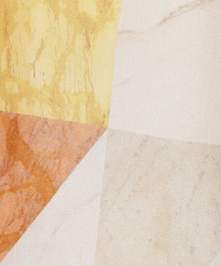 JOSEPH マーブルプリント　シルクトラウザーズ Sun down combo