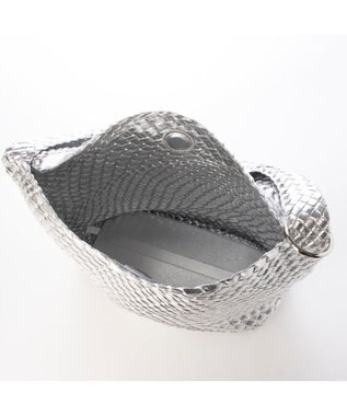 UNBILLION カシュカシュ cachecache / メタリックメッシュワンショルダー シルバー