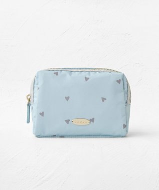 TOCCA 【撥水】DANCING LOVE POUCH ポーチ スカイブルー系