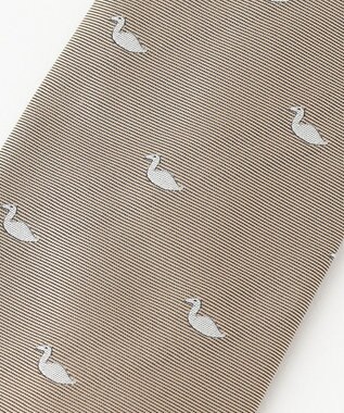 J.PRESS MEN 【J.PRESS STEPHEN WALTERS COLLECTION】鶴モチーフ ネクタイ ベージュ系8