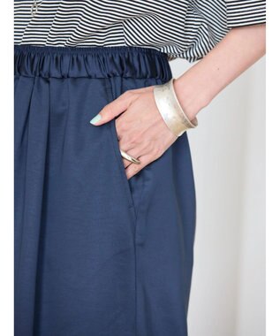 AMERICAN HOLIC サテンベイカーパンツ Navy