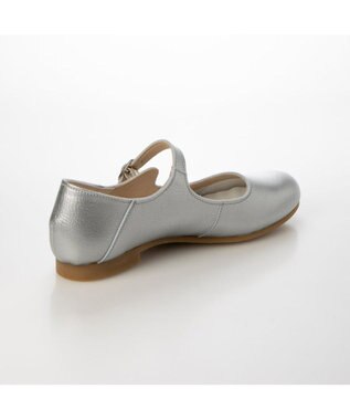 ing 【WEB限定】メリージェーンフラットシューズ シルバー