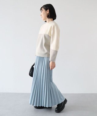 Green Parks ・ｆｕｒｒｙ　ｒａｔｅ　かる～いニットプルオーハ Ivory