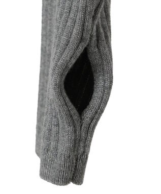 CRAFT STANDARD BOUTIQUE ウォッシャブルリブタートルニットプルオーバー Light Gray