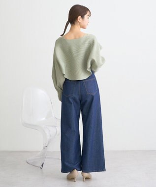 earth music&ecology ＳＥＴ２点クロスニット＋キャミソール Mint