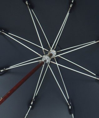 MOONBAT 【遮光/晴雨兼用日傘】POLO RALPH LAUREN(ポロ ラルフローレン) エンブフリル 長傘 遮熱 UV ディープブルー（EC限定色）