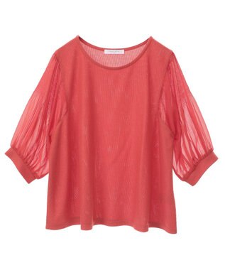 Green Parks マジョリカスリーブプルオーバー Red