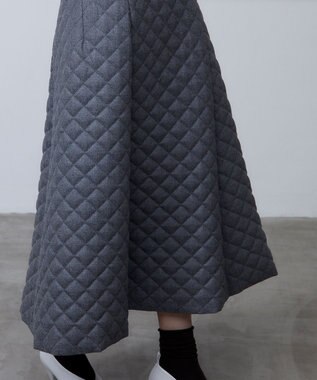 BEIGE， SAULTY / フレアスカート M Gray