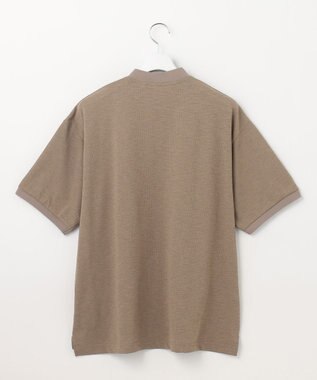 23区GOLF 【23Fondation/MEN】ＣＯＯＬメッシュ スキッパーポロ ベージュ系