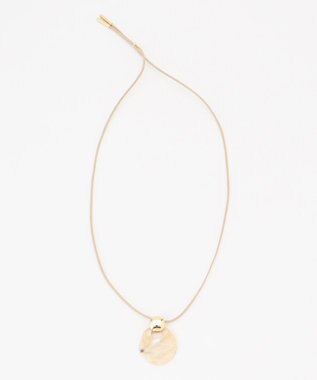 23区 【Oggi4月号掲載】ラウンドホーン ネックレス ホワイト系