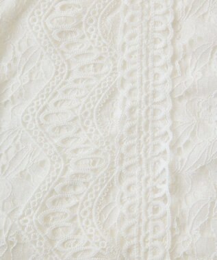 Green Parks ・Ｐｅｔｉｔ　Ｆｌｅｕｒ　フレンチレーシーブラウス Brown