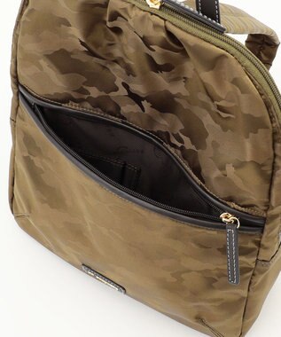 LA BAGAGERIE シャドージャカード リュックサック カーキ