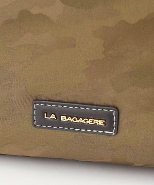 LA BAGAGERIE シャドージャカード リュックサック カーキ