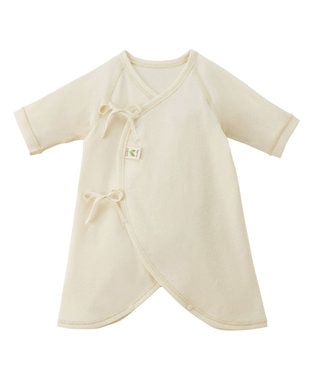 MIKI HOUSE HOT BISCUITS 【50-60cm】 オーガニックコットンコンビ肌着