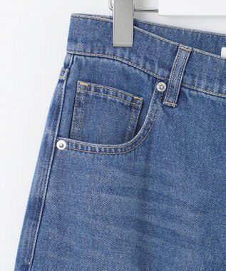 23区 【SLOW/一部店舗限定】LIGHT DENIM バレルワイド パンツ ダルブルー系