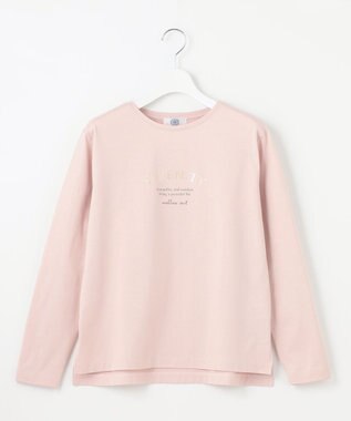 J.PRESS LADIES ロゴ Tシャツ ピンク系