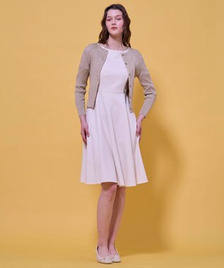 TOCCA SPARKLE TOUCH KNIT カーディガン ゴールド系