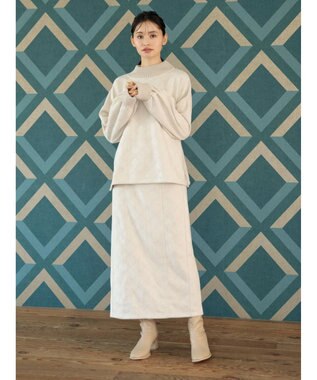 Green Parks ・ｍｉｎｉａ　金具付ストレッチショートブーツ Beige