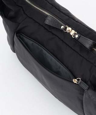 LA BAGAGERIE ワッシャーナイロンショルダー Mサイズ ブラック